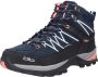 CMP Wandelschoenen Rigel Mid Dames Suède Blauw zwart - Thumbnail 46