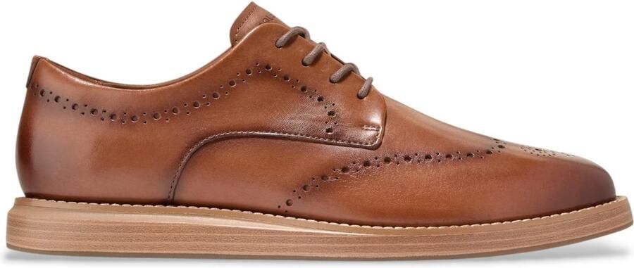 Cole Haan Bruine leren Grand Neoclassic Flexcraft Wingtip Oxford schoenen