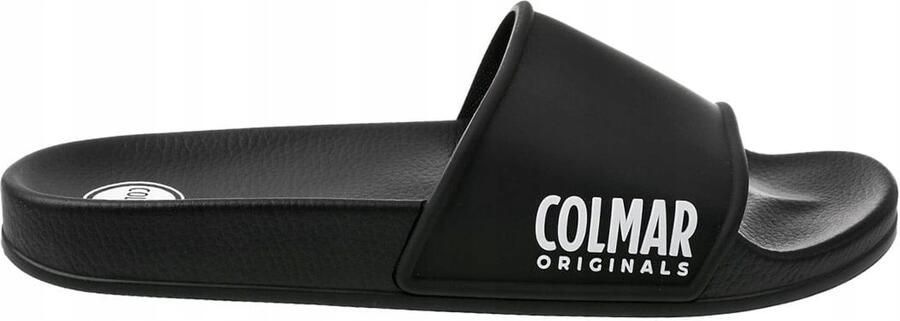 Colmar Slipper Plain Heren Slippers Zwart
