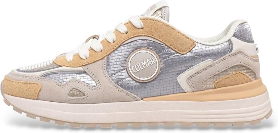 Colmar Twinkle suède sneakers in zilver