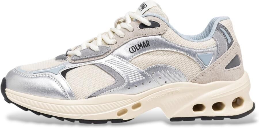 Colmar Sneakers laag 'Darren Divine' zilver offwhite wolwit
