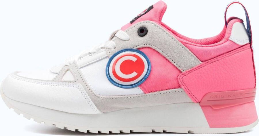 Colmar Originals SUPREME MACRO O. by. O. 211 Sneakers laag Damesschoenen Wit Roze - Foto 2