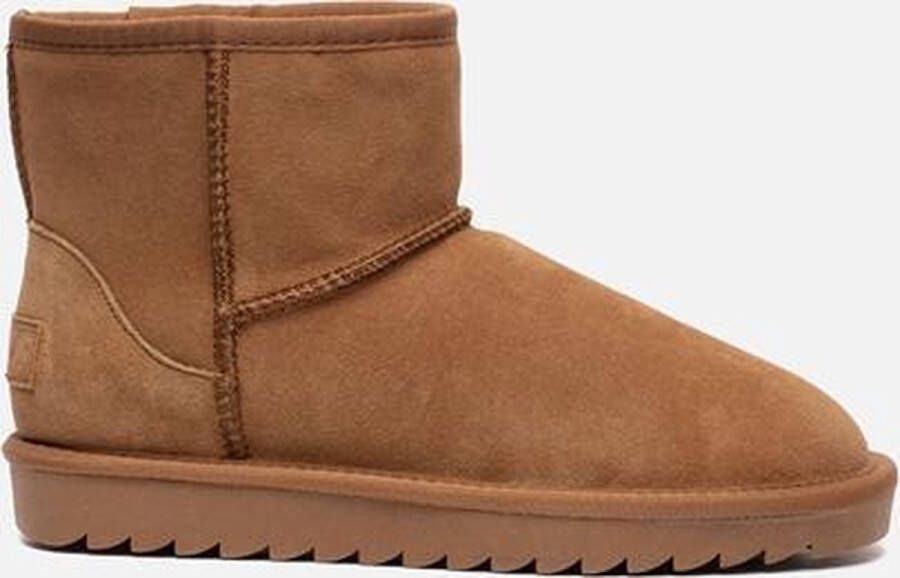 Colors of California Enkellaarsjes cognac 182243 Dames - Foto 6