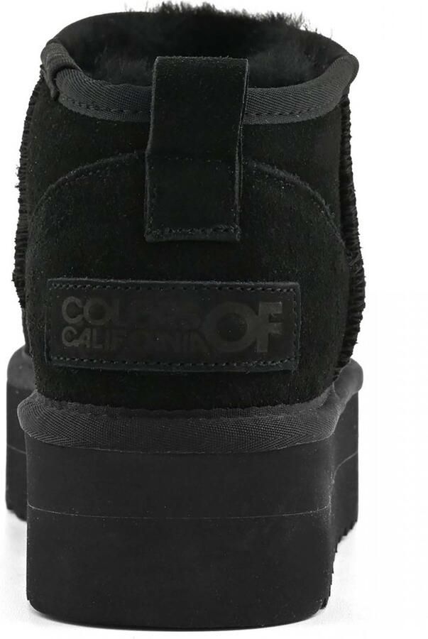 Colors of California Platform Schapenvacht Suède Laarzen Streetwear Vrouwen