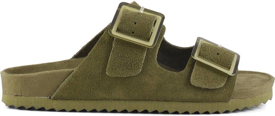 Colors of California Cow Suede Bio With Two Buckles