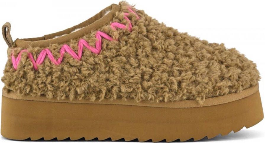 Colors of California Eggy Platform Curly Fur