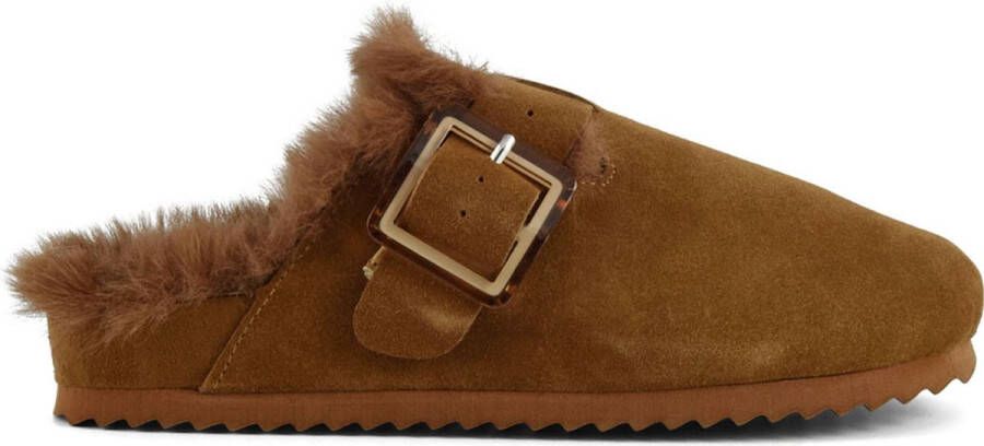 Colors of California H FURBIO024 Suede furry bio closed toe Q3