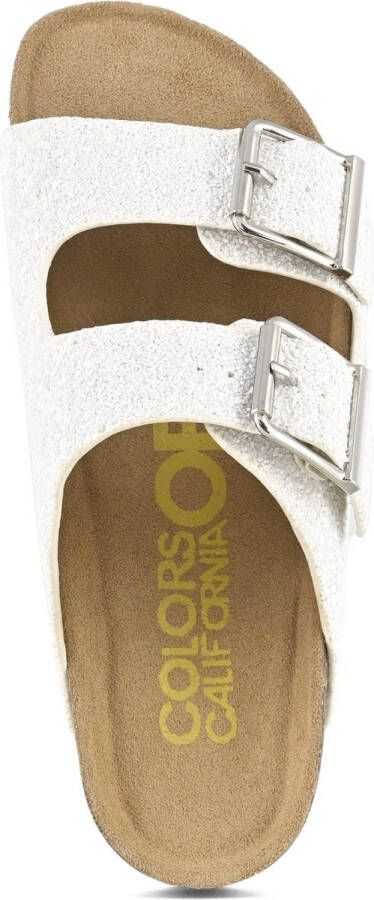 Colors of California Kleuren Van Californië Bio Glitter Metalen Slippers Met Gepen Streetwear Vrouwen