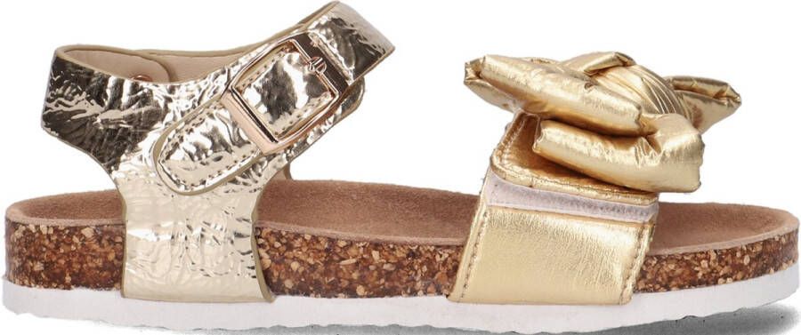 Colors of California New Bio Sandal Bow Sandalen Meisjes Kids Goud - Foto 2