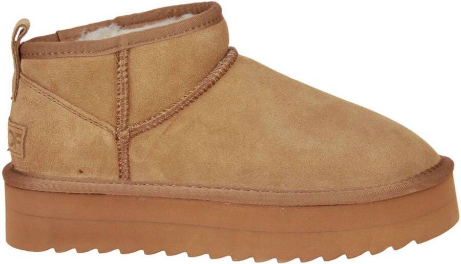 Colors of California Beige Laarzen voor Trendy Outfits Beige Dames - Foto 3