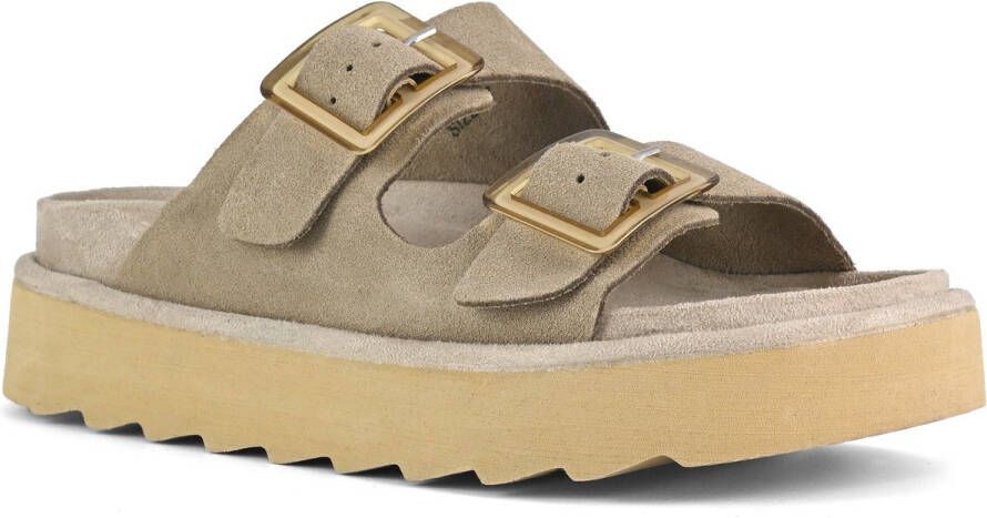 Colors of California Sandalen beige Suède Dames