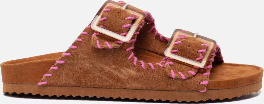 Colors of California Sandalen cognac Synthetisch Dames
