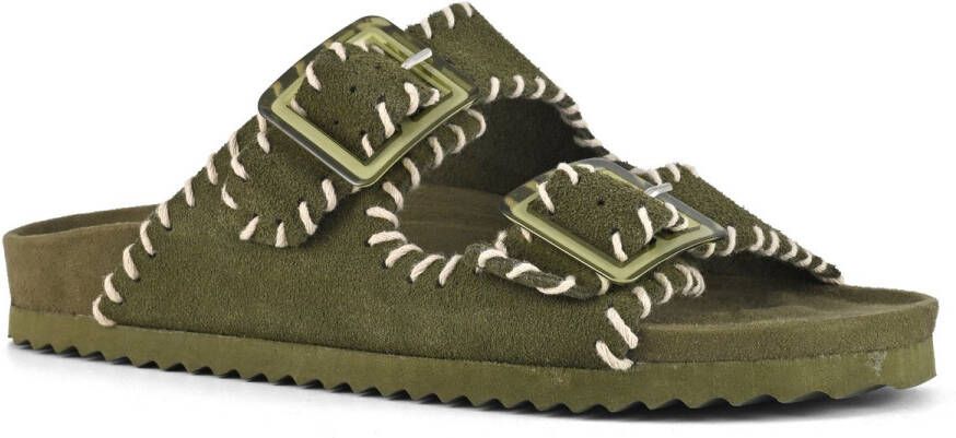 Colors of California Sandalen khaki Suede Dames
