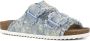 Colors of California Sandalen Two buckle denim sandal - Thumbnail 5