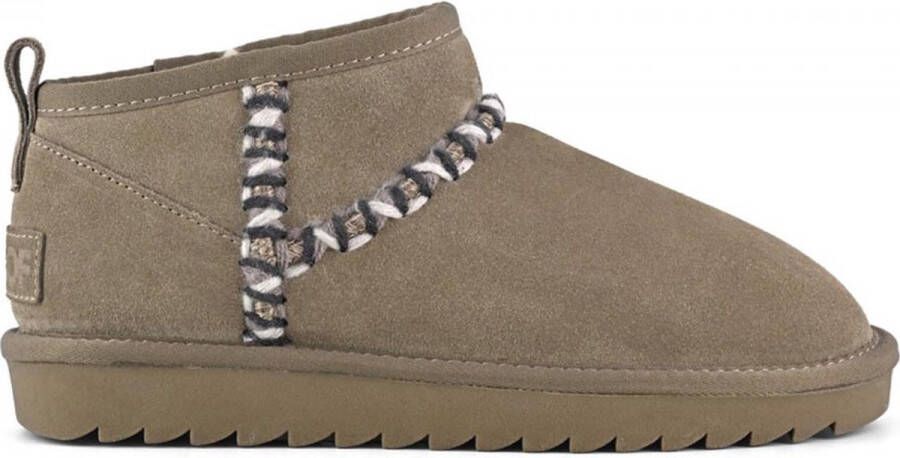 Colors of California Short Winter Boot Stitching
