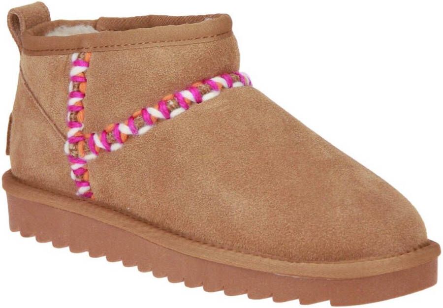 Colors of California Short Winterboot Stitch Camel