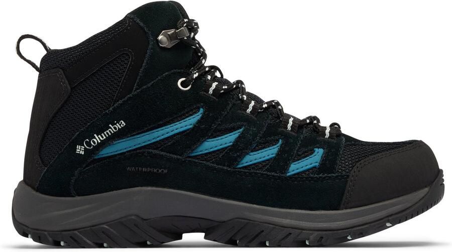 Columbia CRESTWOOD™ MID WATERPROOF Dames Wandelschoenen Black Skylight