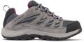 Columbia CRESTWOOD WATERPROOF Dames Wandelschoenen Graphite Wild Iris - Grijs