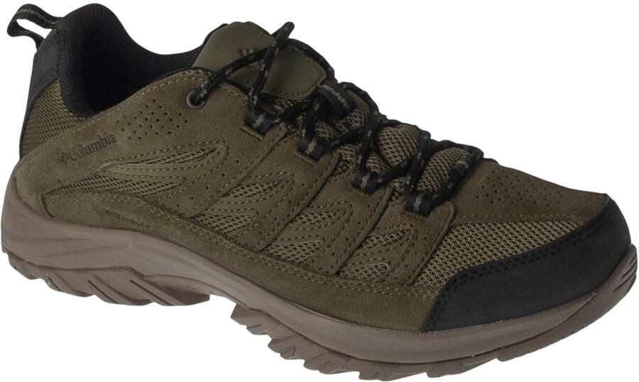 Columbia Crestwood Waterproof Mannen Groen Trekkingschoenen