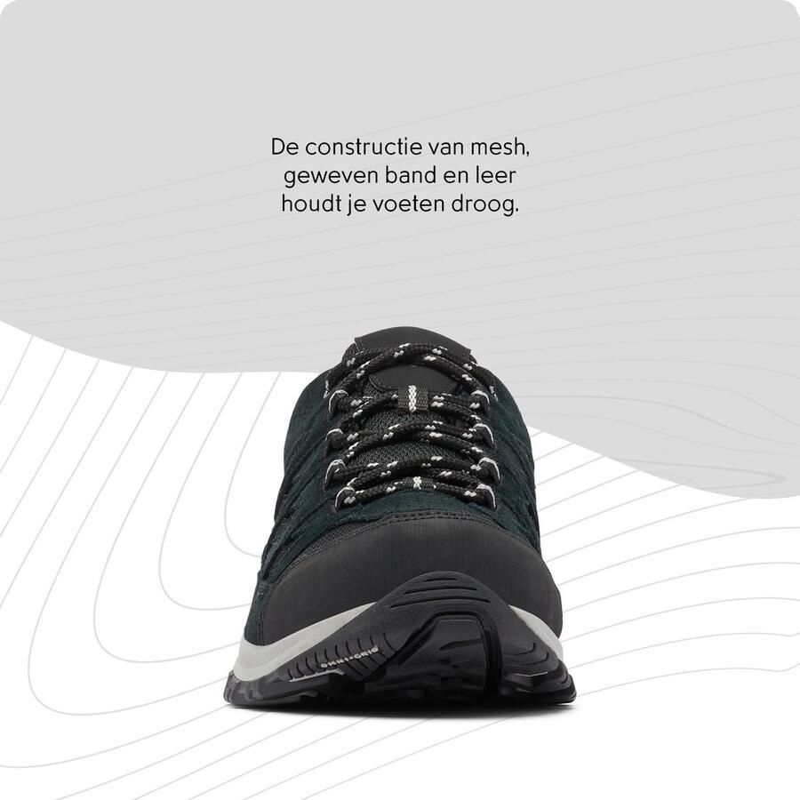 Columbia CRESTWOODâ„¢ WATERPROOF Heren Wandelschoenen Black - Foto 2