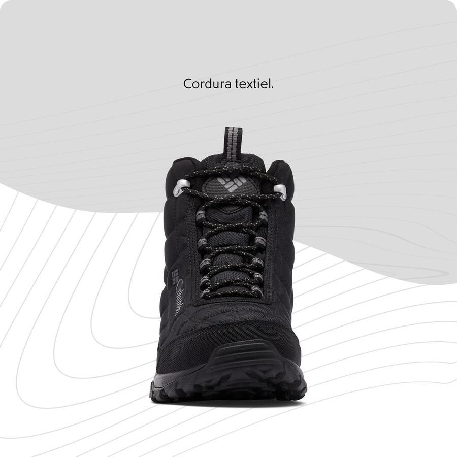 Columbia FIRECAMP™ BOOT Heren Snowboots Black City Grey