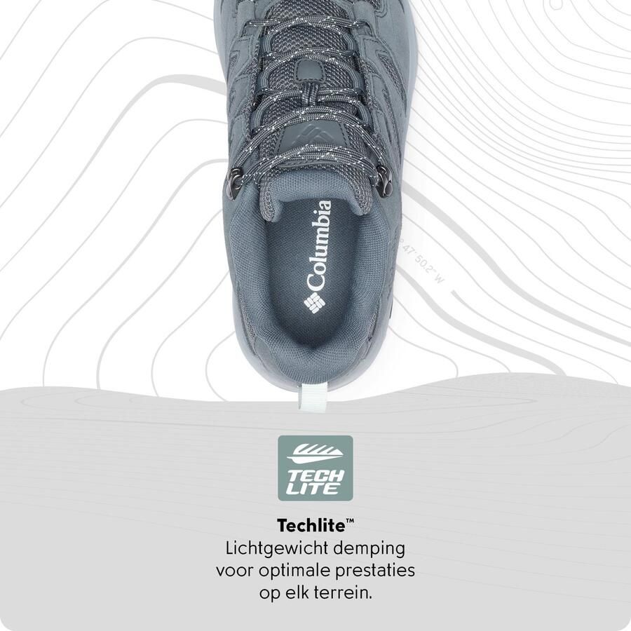 Columbia REDMOND™ IV LOW WATERPROOF Dames Wandelschoenen Graphite Tea Light - Foto 2