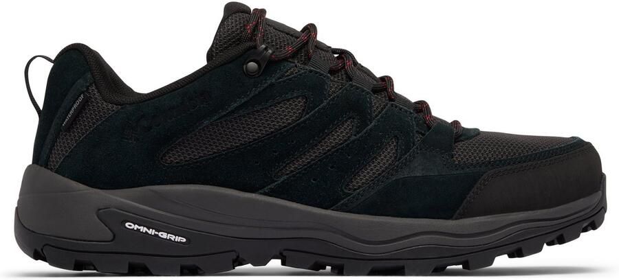Columbia REDMOND™ IV LOW WATERPROOF Heren Wandelschoenen Black Mountain Red