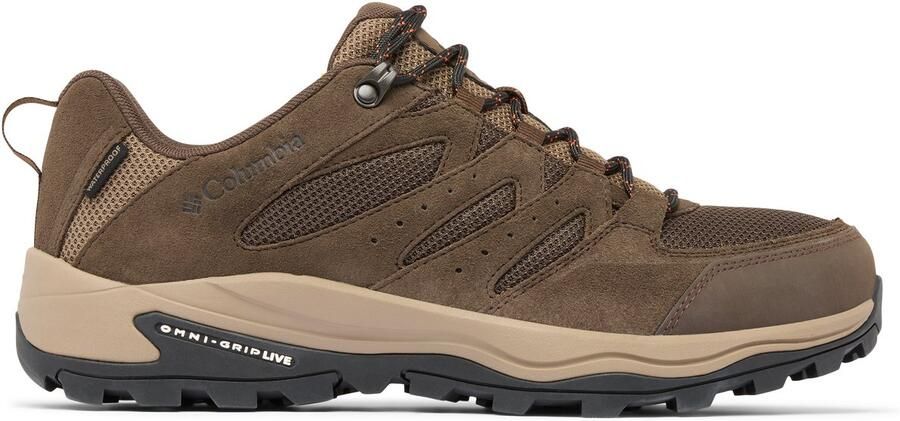 Columbia REDMOND™ IV LOW WATERPROOF Heren Wandelschoenen Cordovan Tangy Orange