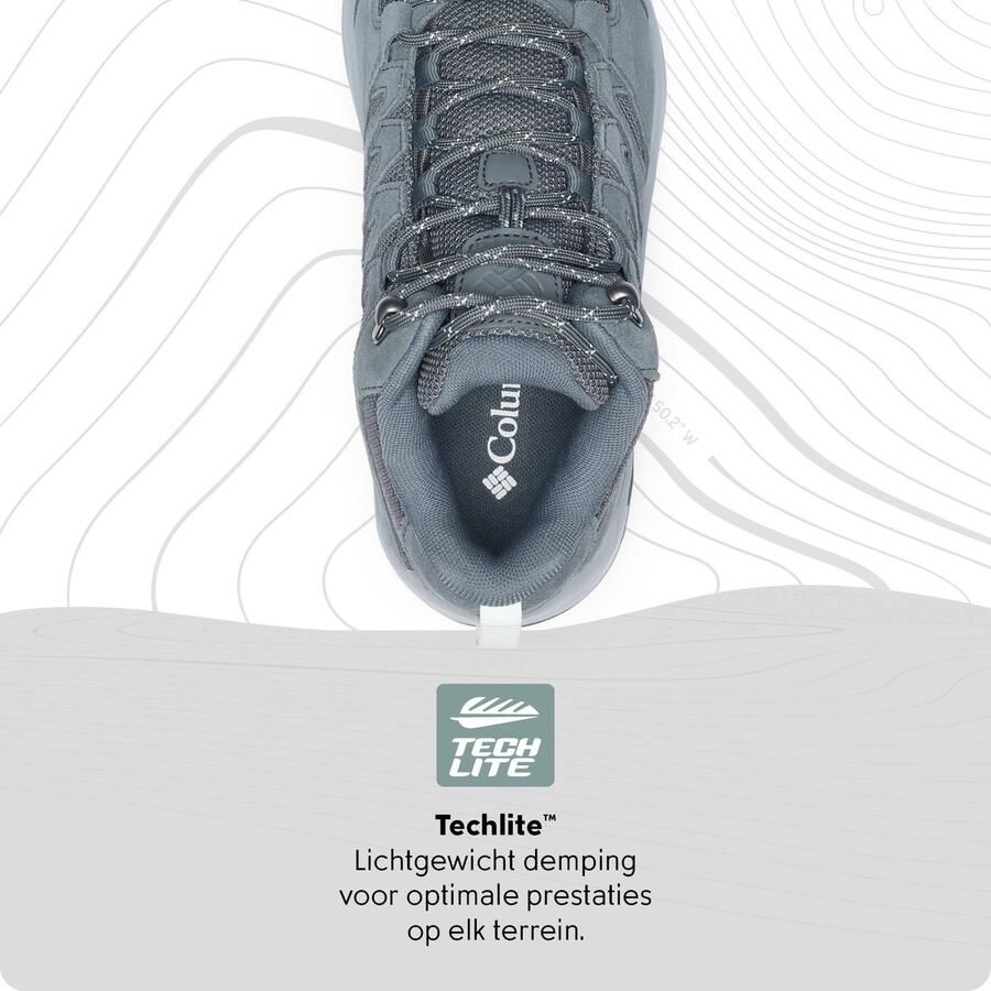 Columbia REDMOND™ IV MID WATERPROOF Dames Wandelschoenen Graphite Tea Light - Foto 2