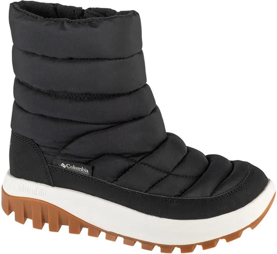 Columbia Snowtrot Mid 2075111010 Vrouwen Zwart Laarzen Sneeuw