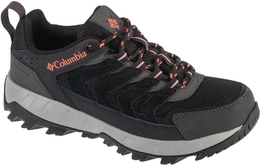 Columbia Strata Trail Low WP Vrouwen Zwart Trekkingschoenen