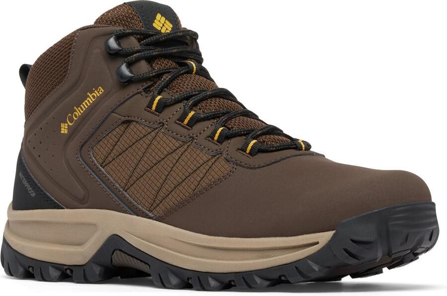 Columbia TRANSVERSE™ HIKE WATERPROOF Heren Wandelschoenen Cordovan Golden Yellow