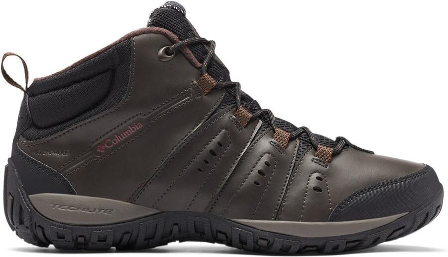 Columbia WOODBURN™ II CHUKKA WP OMNI-HEAT™ Heren Wandelschoenen Cordovan Garnet Red