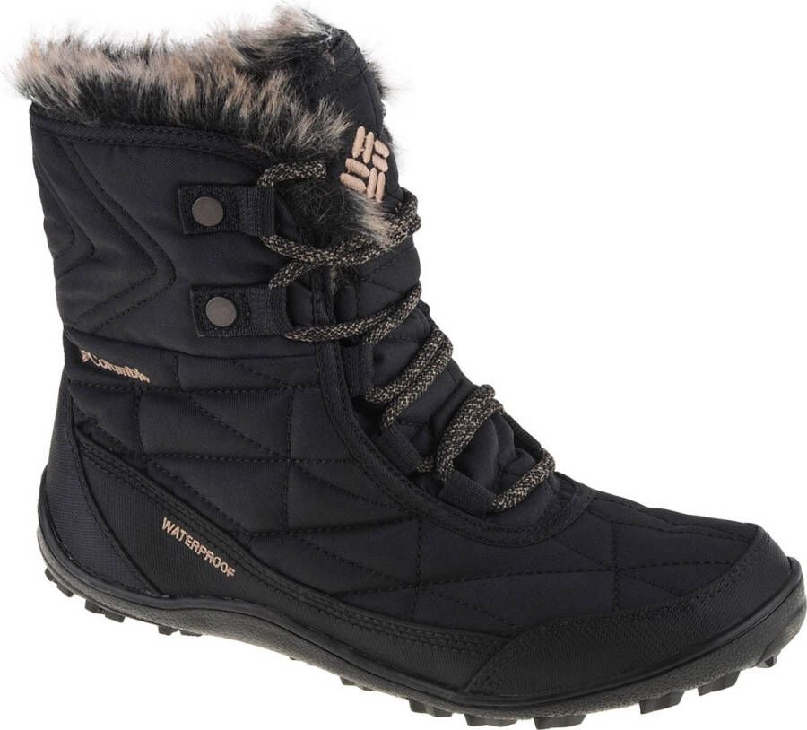 Columbia Minx Shorty III 1803151010 Vrouwen Zwart Sneeuw laarzen