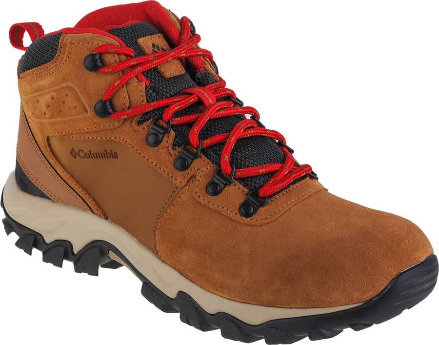 Columbia NEWTON RIDGE™ PLUS II SUEDE WATERDICHT Wandelschoenen Heren Mid Wandelschoenen Schoenen Bruin