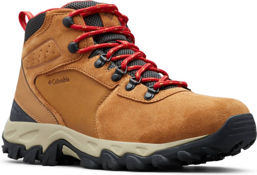 Columbia NEWTON RIDGE™ PLUS II SUEDE WATERDICHT Wandelschoenen Heren Mid Wandelschoenen Schoenen Bruin