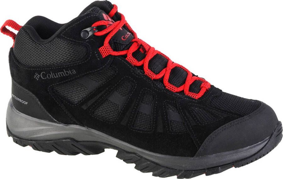 Columbia Redmond III Mid Waterproof Wandelschoenen Heren Black Mountain Red