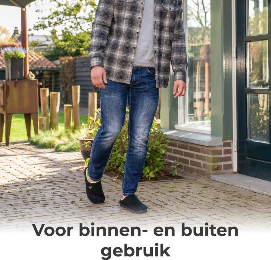 Comfeet Pantoffels Heren Sloffen Zwart Anti-slip - Foto 8