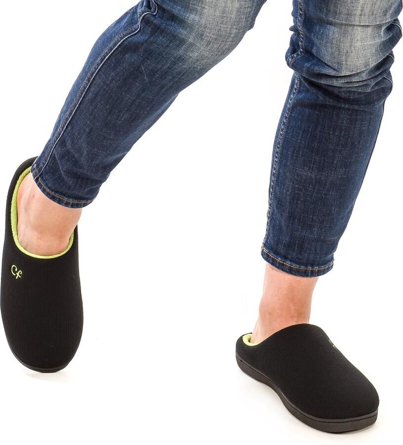 Comfeet Pantoffels Heren Sloffen Zwart Anti-slip - Foto 13