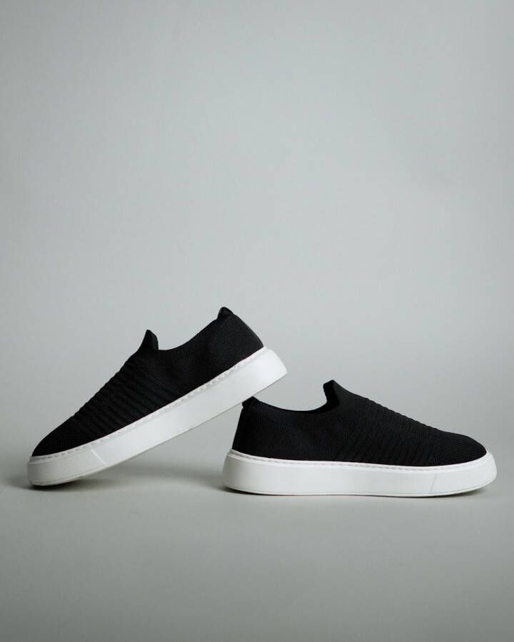 Comfitz Rich Black Editie Minimalistische Slip-on Schoenen Comfortabel en Stijlvol