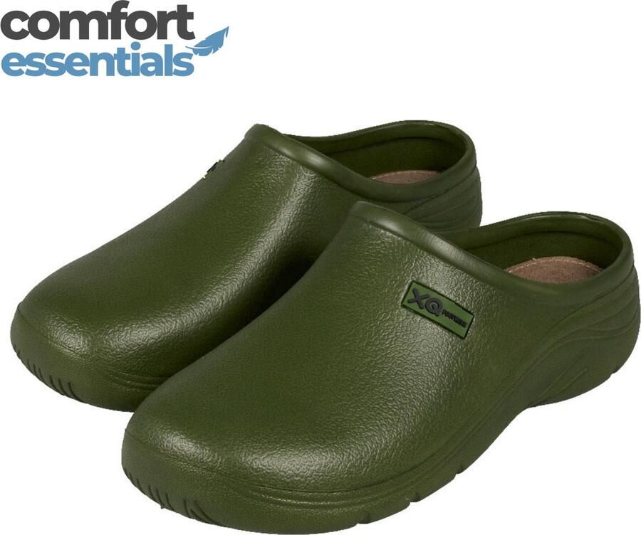 Comfort Essentials Klompen Heren Tuinklompen Heren Groen Army -Tuinschoenen Werkschoenen Werkklompen Slippers Heren Clogs Heren Instappers