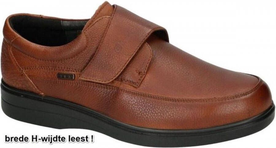 G-comfort Cognac Velcroschoenen Heren