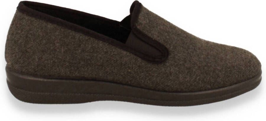Comfort Heren Pantoffel Grijs GRAU