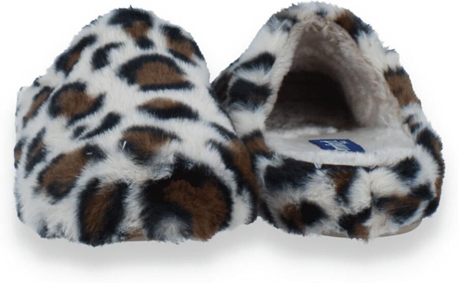 Comfort Plus Dames Pantoffel Leopard