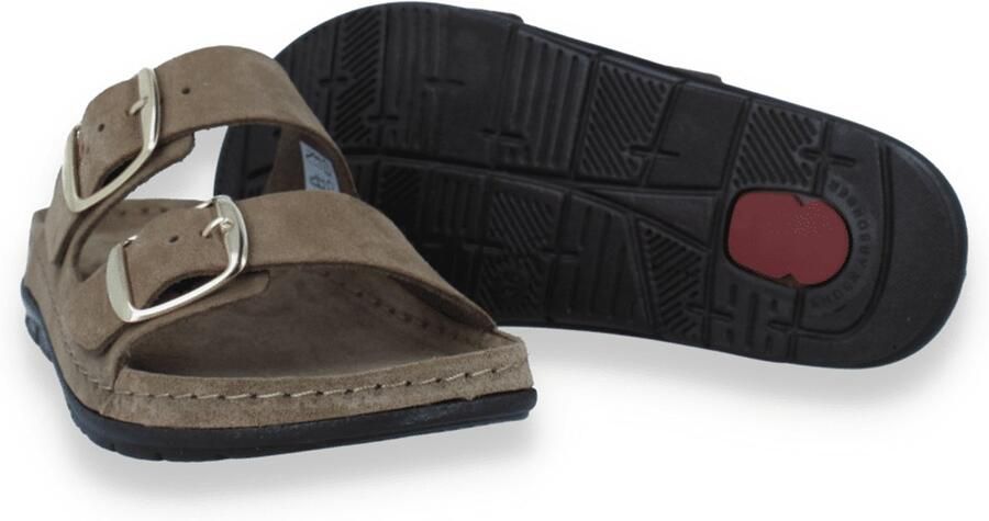 Comfort Plus Dames Slipper Taupe