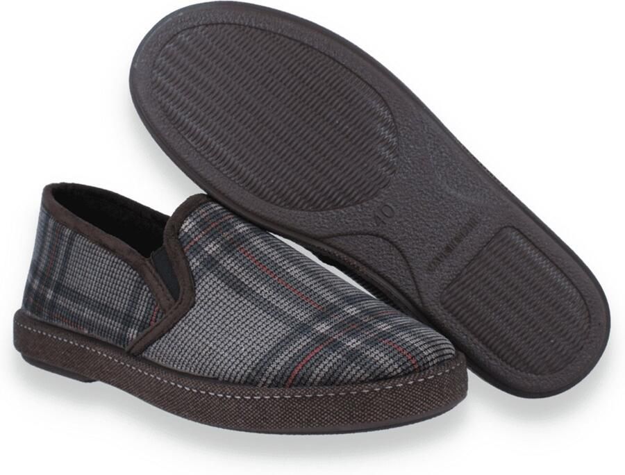 Comfort Plus Heren Pantoffel Bruin