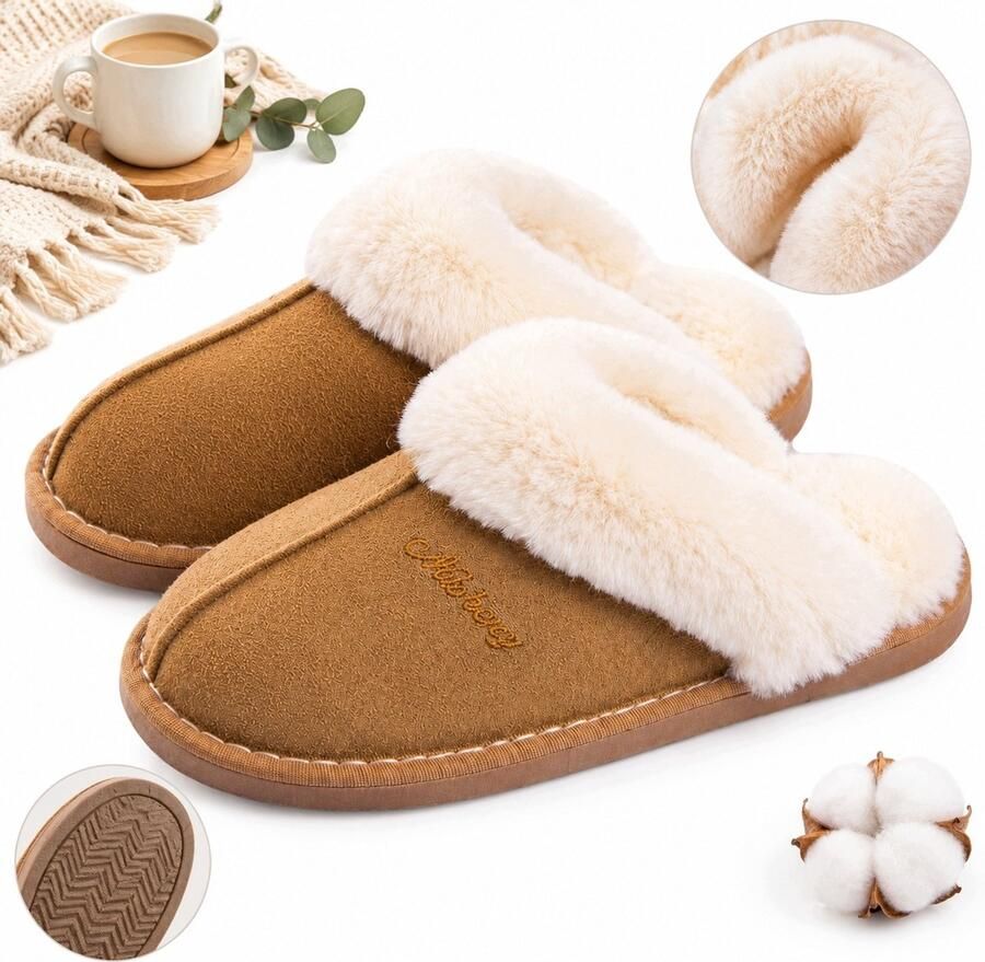 Comfortabele & Pantoffels met Memory Foam
