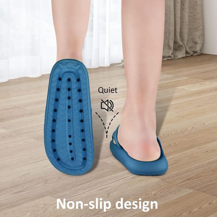 Comfortabele slippers voor en luchtige open teen sandalen antislip rubberen slippers voor de zomer - Foto 1