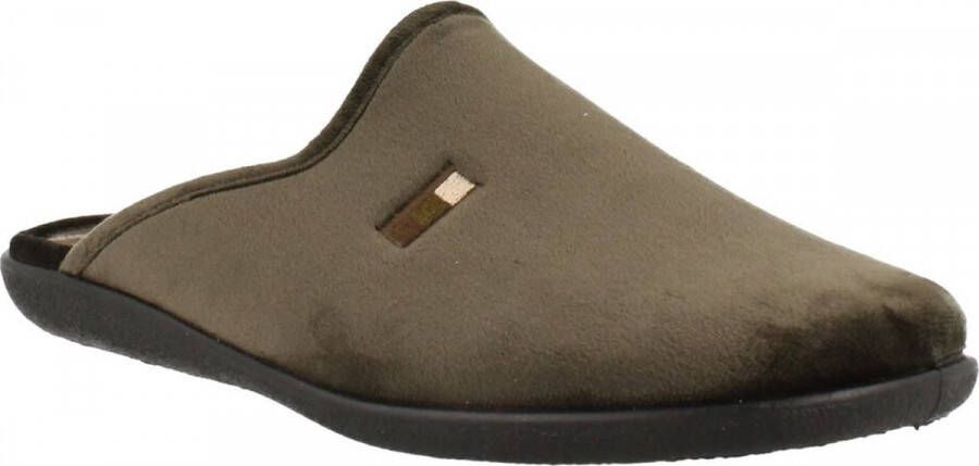 ComfortPlus COMFORT PLUS Heren Pantoffel Kaki - Foto 9