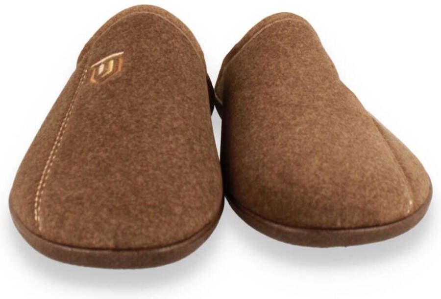 ComfortPlus Comfort Plus Heren Pantoffel Taupe